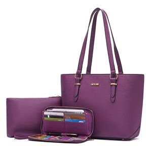 6678 Purses And Wallets Set Tote Satchel Handbags Shoulder Bag Top Handle